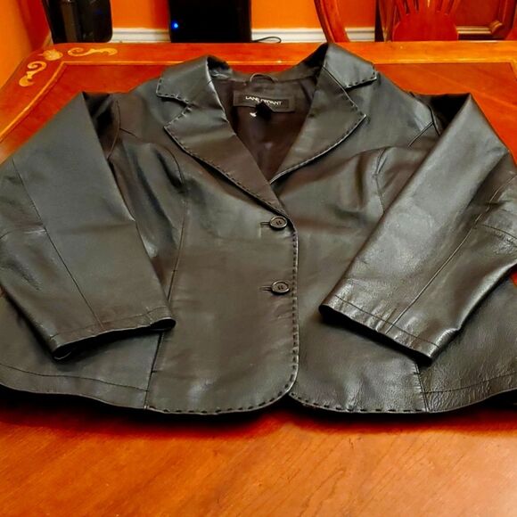 Lane Bryant Jackets & Blazers - Lane Bryant Genuine Leather Jacket  Size 18/20